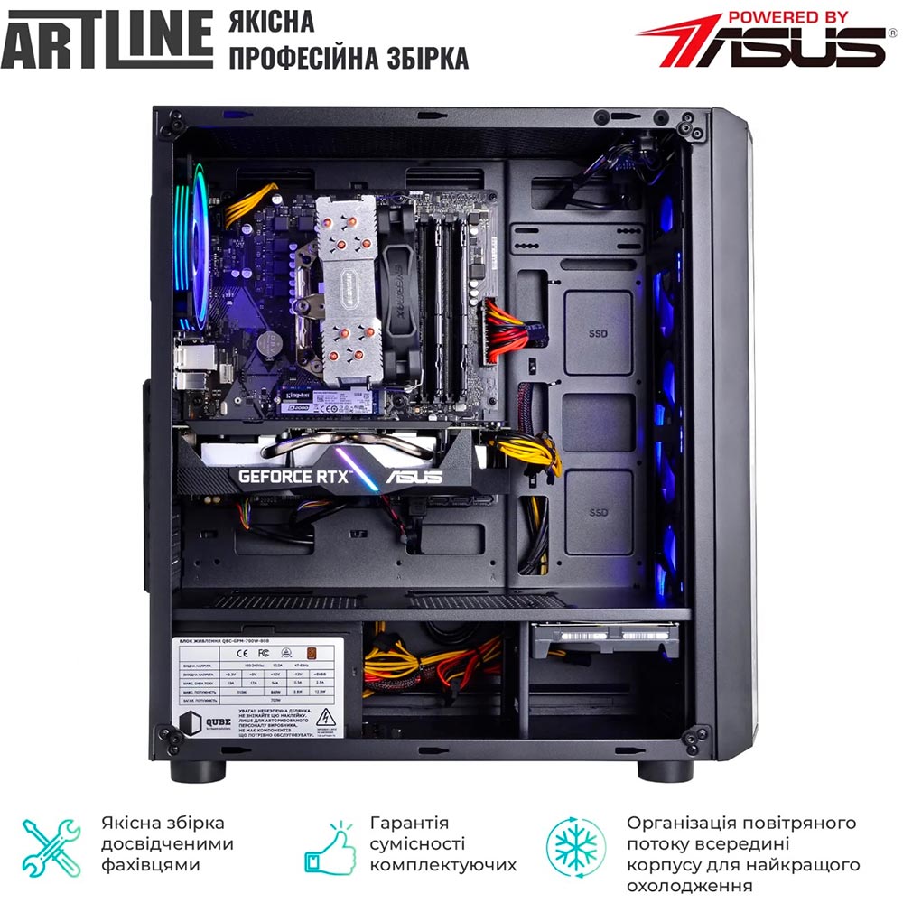 В интернет магазине Компьютер ARTLINE Gaming X55 Windows 11 Home (X55v49Win)