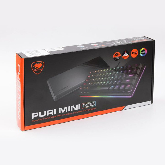 Зовнішній вигляд Клавіатура COUGAR Puri Mini RGB