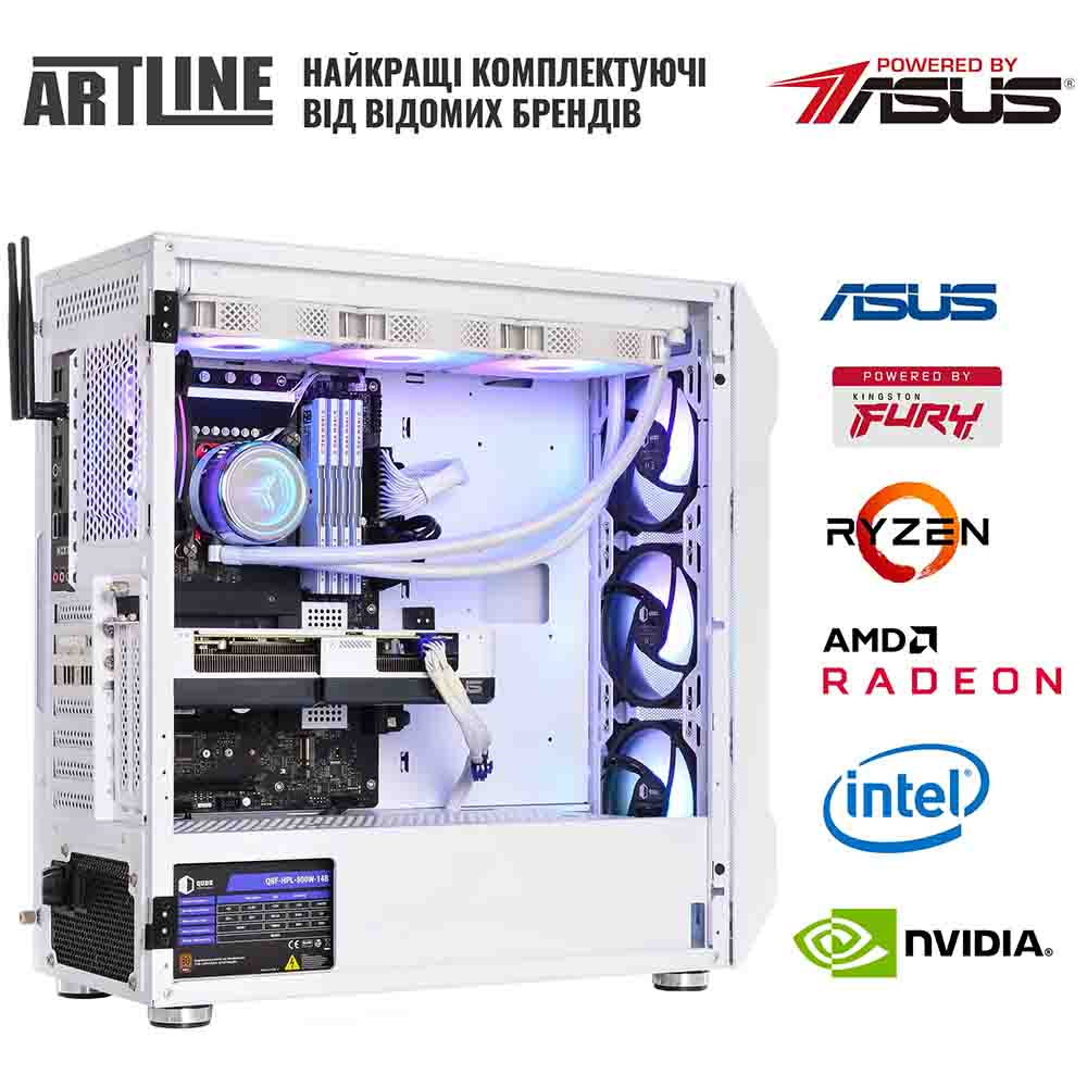 Изображение Компьютер ARTLINE Gaming X93WHITE (X93WHITEv06)