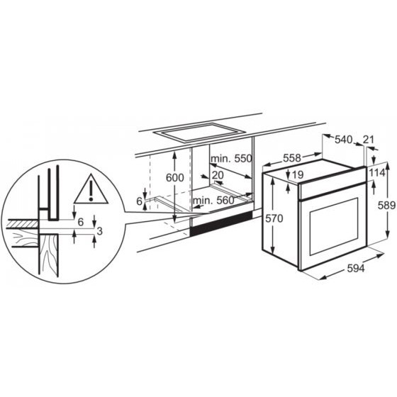 Покупка Духовой шкаф ELECTROLUX EOD5H70BZ