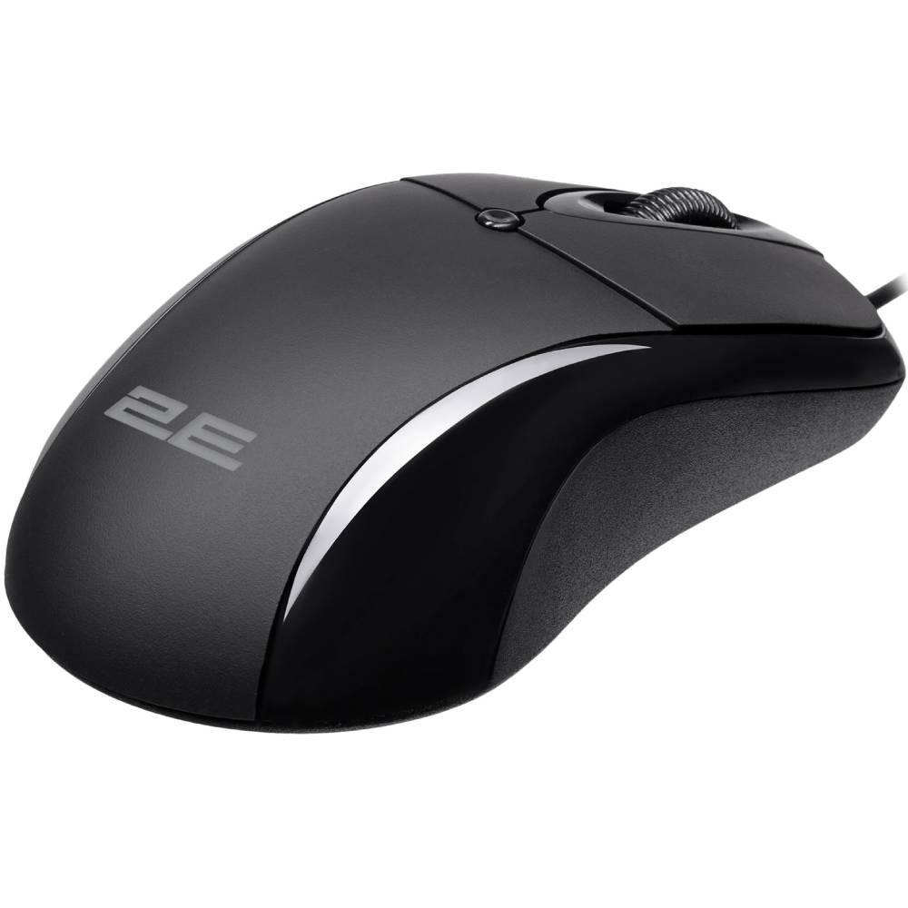 Комплект 2E MK401 USB Black (2E-MK401UB) Конструкция мембранная