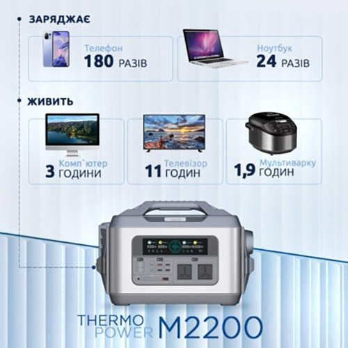 Покупка Зарядна станція THERMO Power M2200 (2419455)