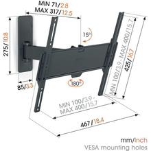 Кронштейн Vogels TVM 1423 Black (1814230)