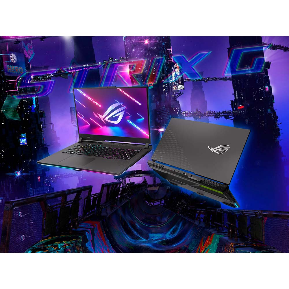 Зображення Ноутбук Asus ROG Strix G17 G713PU-LL058 Eclipse Gray (90NR0C54-M005K0)