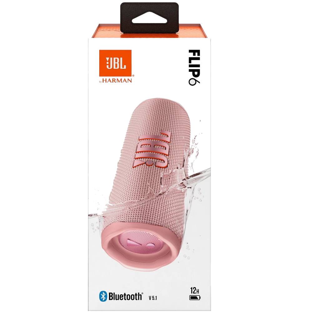 Покупка Портативна акустика JBL Flip 6 Pink (JBLFLIP6PINK)