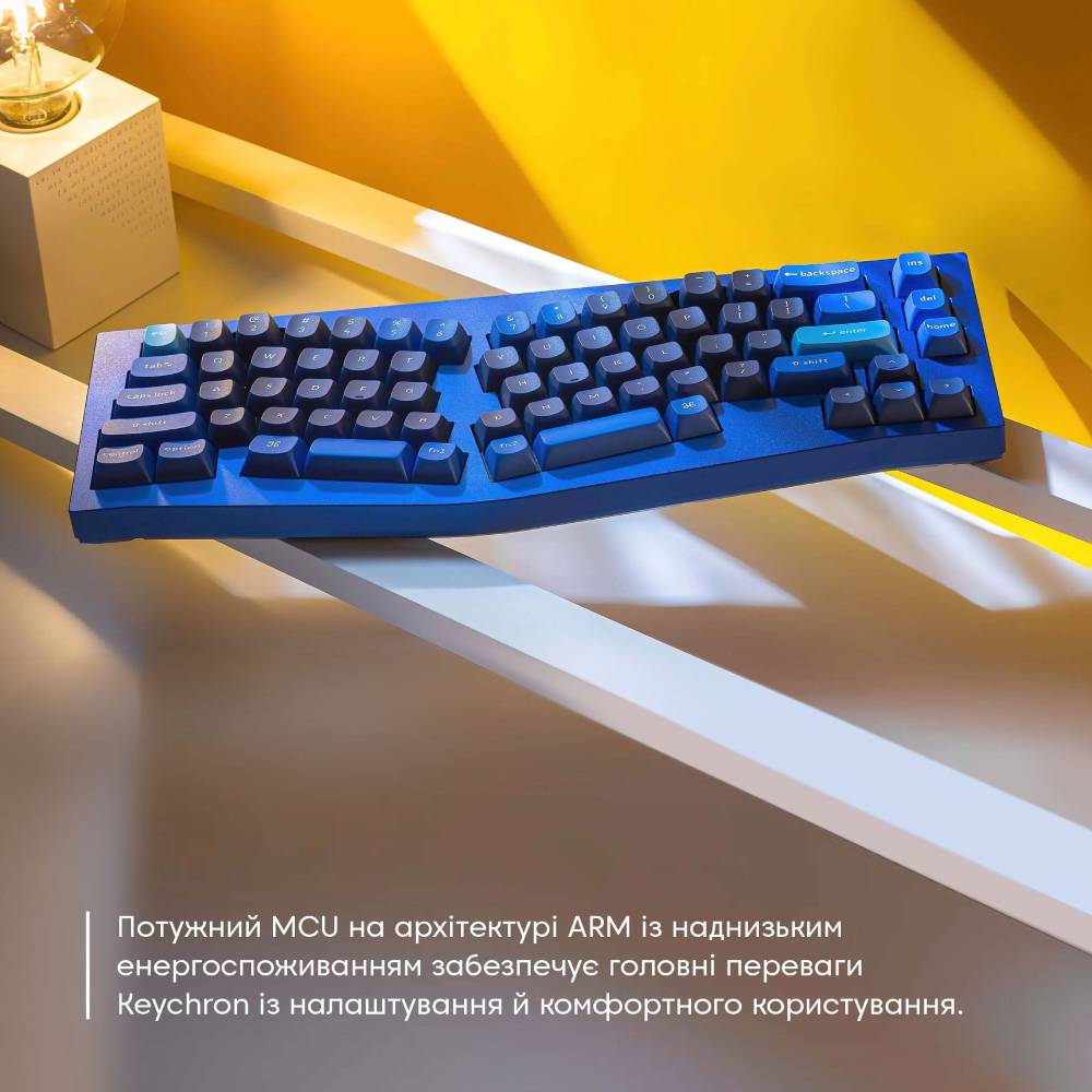 Клавиатура KEYCHRON Q8 Gateron G PRO Red RGB Blue (Q8O1_KEYCHRON) Конструкция механическая