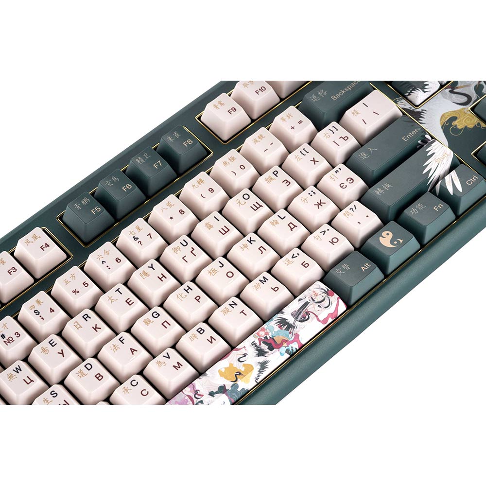 Клавіатура VARMILO VBS108 Crane Cherry Mx Blue (A03A037A1A0A17A031) Конструкція механічна