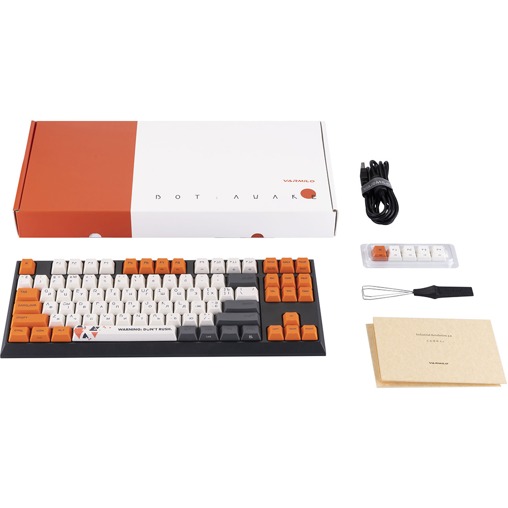 Зображення Клавіатура VARMILO VCS87 Awake Cherry Mx Brown (A05A006A2A0A17A006)