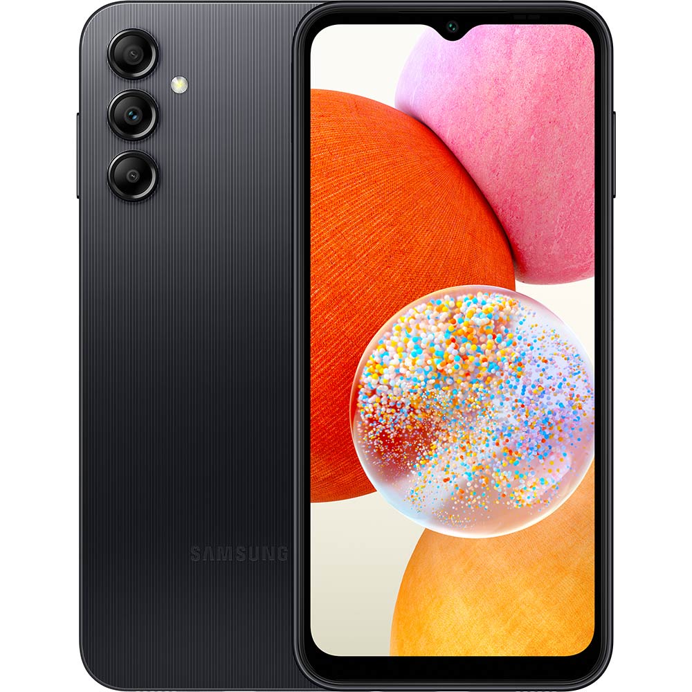 Смартфон SAMSUNG Galaxy A14 4/64Gb LTE SM-A145F Black (SM-A145FZKUSEK)