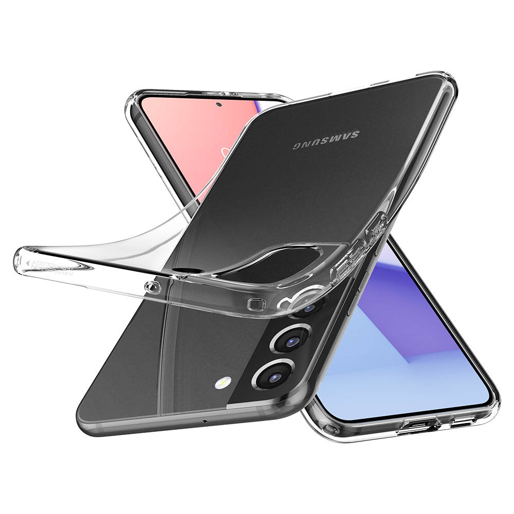 Чехол SPIGEN Liquid Crystal для Samsung Galaxy S22 Crystal Clear (ACS03984) Цвет прозрачный