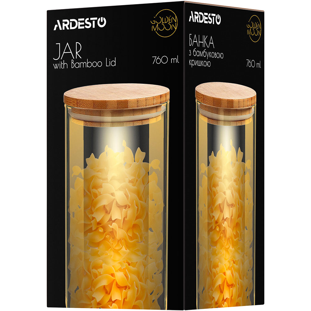 Банка ARDESTO Golden Moon 760 мл (AR1376BLRG) Назначение универсальная