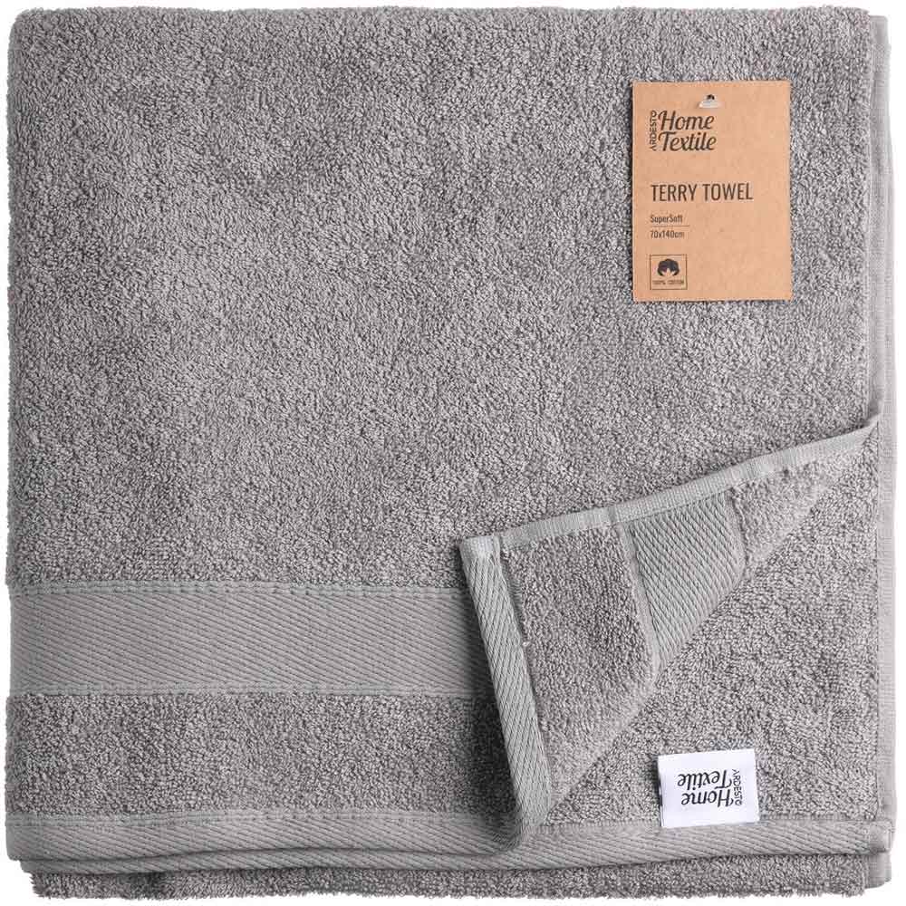 Рушник ARDESTO SuperSoft 70х140см Grey (ART2270SL)
