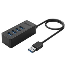 USB-хаб ORICO W5P-U3-100-BK-PR 4 порта Black  (CA911264)