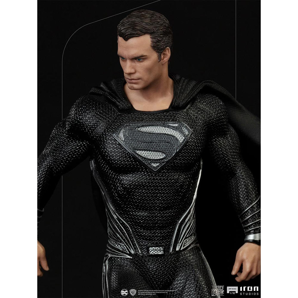 Фігурка IRON STUDIOS DC COMICS Superman black suit art scale 1/10 (DCCJLE41321-10) Тип один предмет