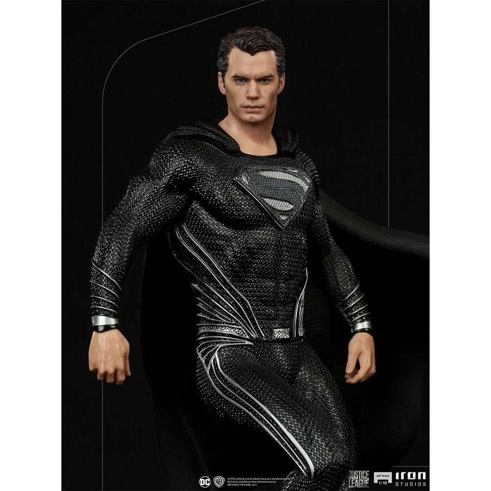 Фігурка IRON STUDIOS DC COMICS Superman black suit art scale 1/10 (DCCJLE41321-10) Для кого універсально