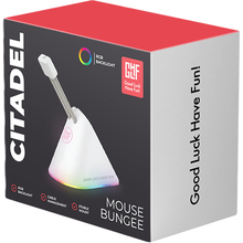 Держатель кабеля мыши FRAGON Citadel RGB White (FGLMB22WTCTDLRGB8)