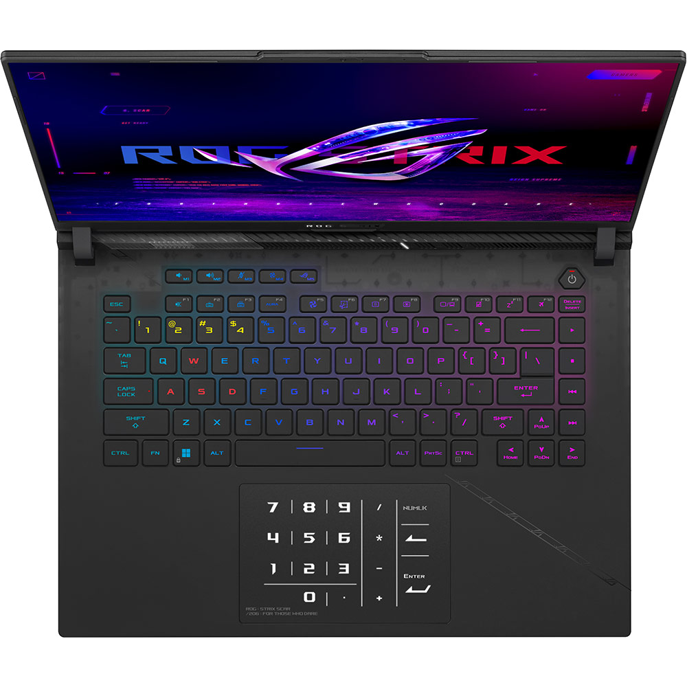 Ноутбук ASUS ROG Strix G16 G634JY-NM057W Off Black (90NR0D91-M003X0) Роздільна здатність дисплея 2560 x 1600