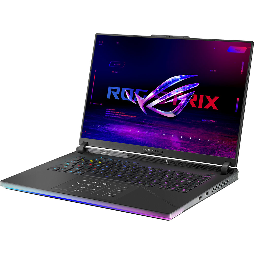 Зовнішній вигляд Ноутбук ASUS ROG Strix G16 G634JY-NM057W Off Black (90NR0D91-M003X0)