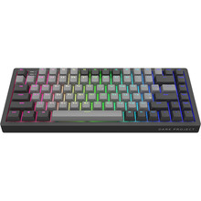 Клавіатура DARK PROJECT KD83A Gateron Cap Teal ENG/UA (KB-GCT-871-100004)