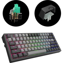 Клавіатура DARK PROJECT KD83A Gateron Cap Teal ENG/UA (KB-GCT-871-100004)