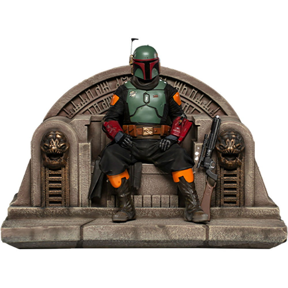Фігурка IRON STUDIOS STAR WARS Boba Fett on Throne (LUCSWR45621-10)