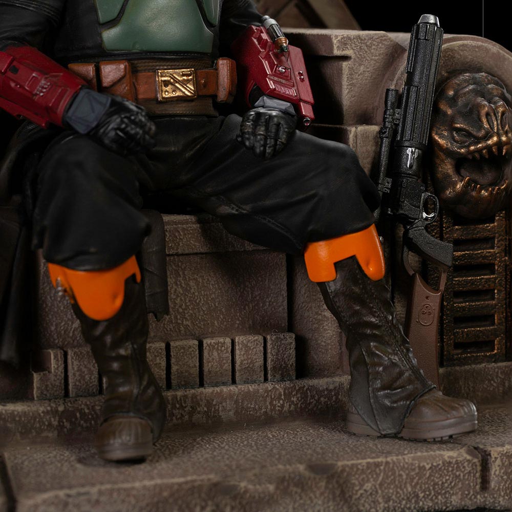 Зовнішній вигляд Фігурка IRON STUDIOS STAR WARS Boba Fett on Throne (LUCSWR45621-10)