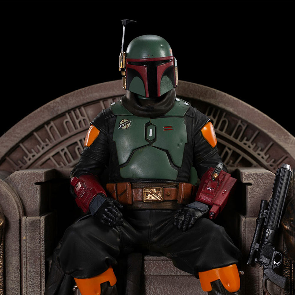 Фото Фігурка IRON STUDIOS STAR WARS Boba Fett on Throne (LUCSWR45621-10)