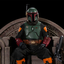 Фігурка IRON STUDIOS STAR WARS Boba Fett on Throne (LUCSWR45621-10)