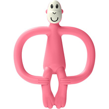 Прорезыватель MATCHSTICK MONKEY Обезьянка 11 см Light Pink (MM-ONT-018)