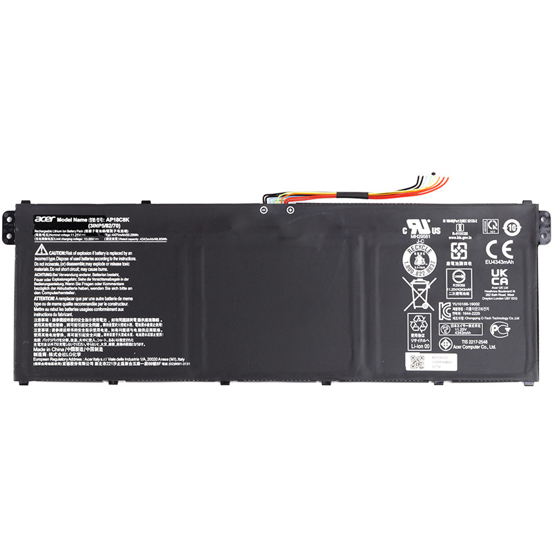 Аккумулятор ACER Swift 3 SF314-32 (AP18C8K) 11.25V 4471mAh (NB410668) Аккумулятор ACER Swift 3 SF314-32 (AP18C8K) 11.25V 4471mAh (NB410668)