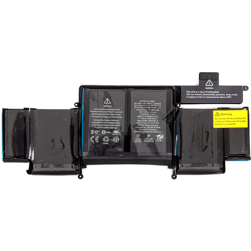 Аккумулятор APPLE Macbook Pro 13 Retina (A1582) 11.42V 6559mAh (original) (NB420483)