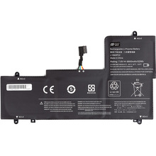 Акумулятор POWERPLANT LENOVO Ideapad Yoga 710-14ISK (L15M4PC2) 7.6V 6800mAh (NB481668)