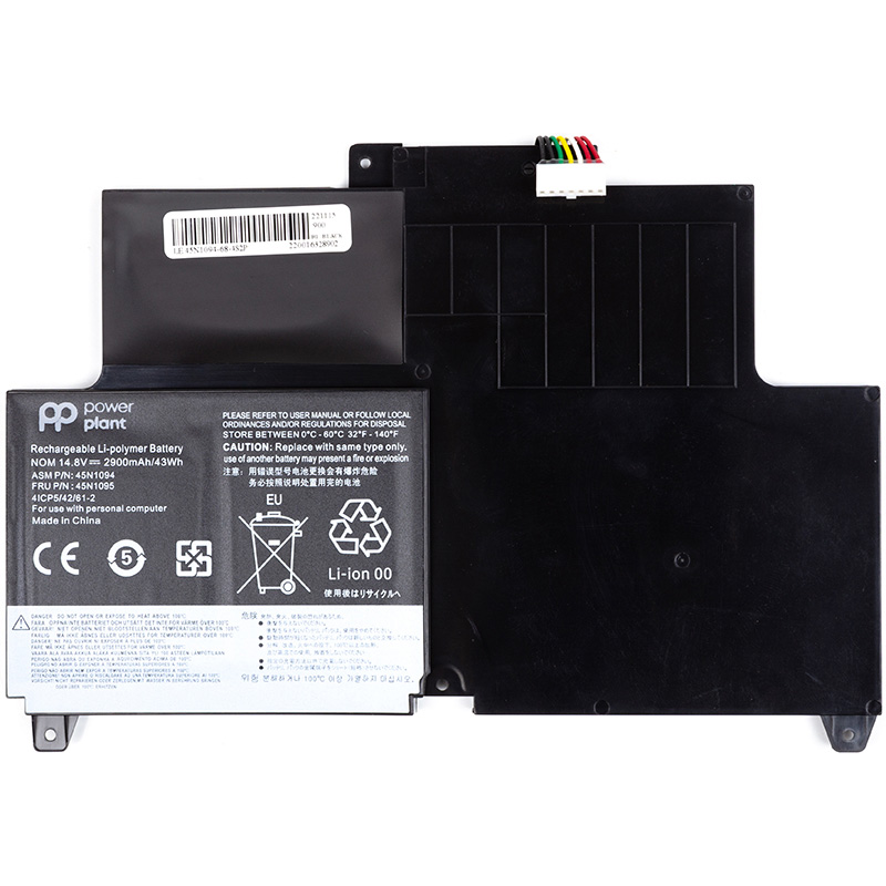 Аккумулятор POWERPLANT LENOVO ThinkPad S230u (45N1094) 14.8V 2900mAh (NB481828)