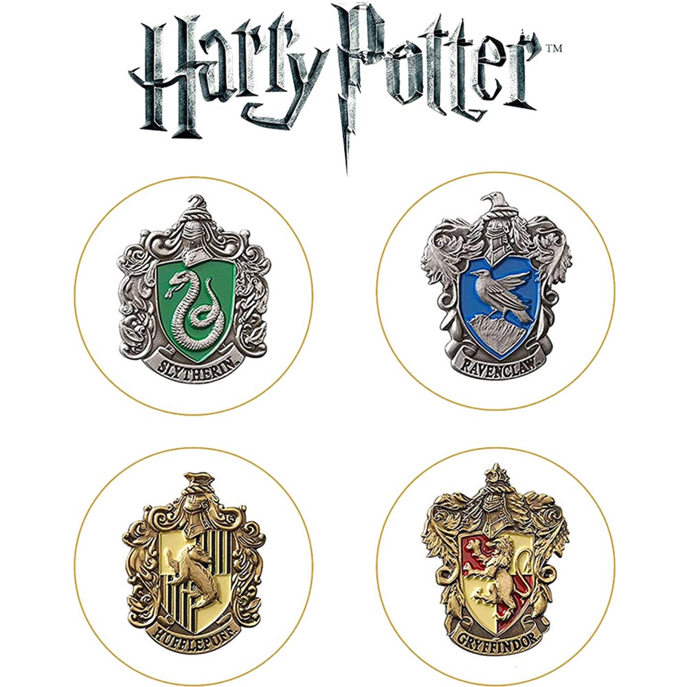 Набор значков NOBLE COLLECTION HARRY POTTER Hogwarts House (NN7374) Возраст, лет от 3 лет