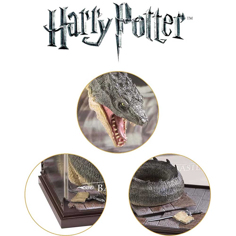 Фігурка NOBLE COLLECTION HARRY POTTER Magical Creatures - Basilisk (NN7421) Колекційна серія герої кіно