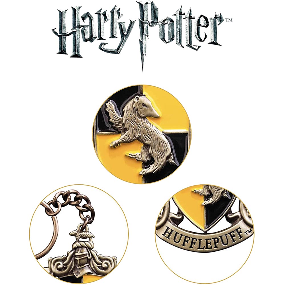 Брелок NOBLE COLLECTION HARRY POTTER Huffelpuff Crest (NN7677) Фигурки и наборы брелок