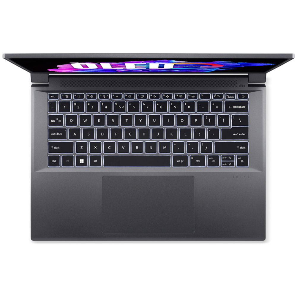 Ноутбук ACER Swift X SFX14-71G-76A8 Steel Grey (NX.KEVEU.004) Разрешение дисплея 2880 x 1800