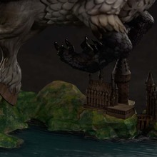 Фігурка IRON STUDIOS MINICO HARRY POTTER Harry Potter and Buckbeak (WBHPM39921-MC)