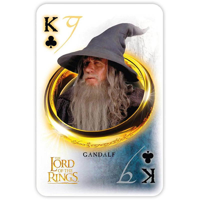 Гральні карти WINNING MOVES LORD OF THE RINGS (WM00869-EN2-12) Матеріал  картон