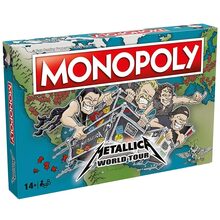 Настольная игра WINNING MOVES Metallica Monopoly (WM01868-EN1-6)