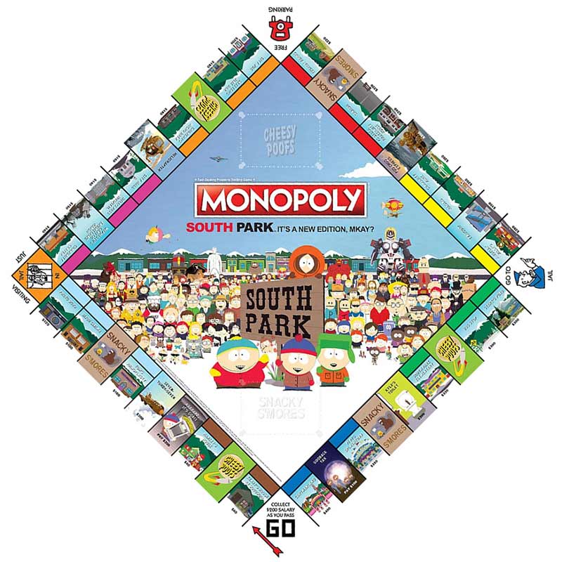 Настольная игра WINNING MOVES SOUTH PARK Monopoly (WM01956-EN1-6) Возраст от 18 лет