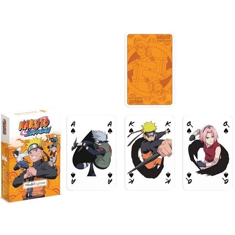 Игральные карты WINNING MOVES NARUTO SHIPPUDEN (WM03022-EN1-12) Возраст, лет от 4 лет 