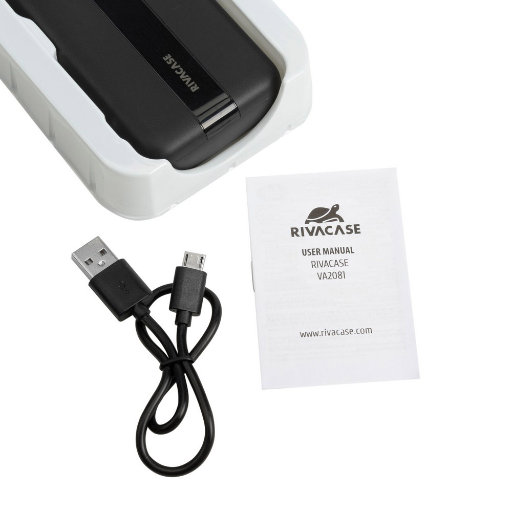 Обзор Powerbank RIVACASE RIVAPOWER VA2081 20000 мАч Black