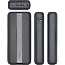 Powerbank RIVACASE RIVAPOWER VA2081 20000 мАч Black
