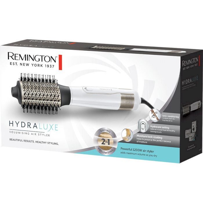 Фен-щетка REMINGTON AS8901 HYDRAluxe Прически для гладкой прически