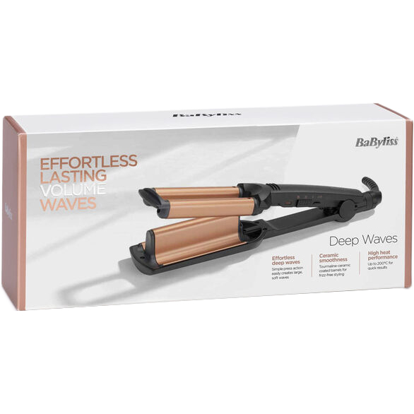 Гофре-праска BABYLISS W2447E чорний Тип гофре-праска