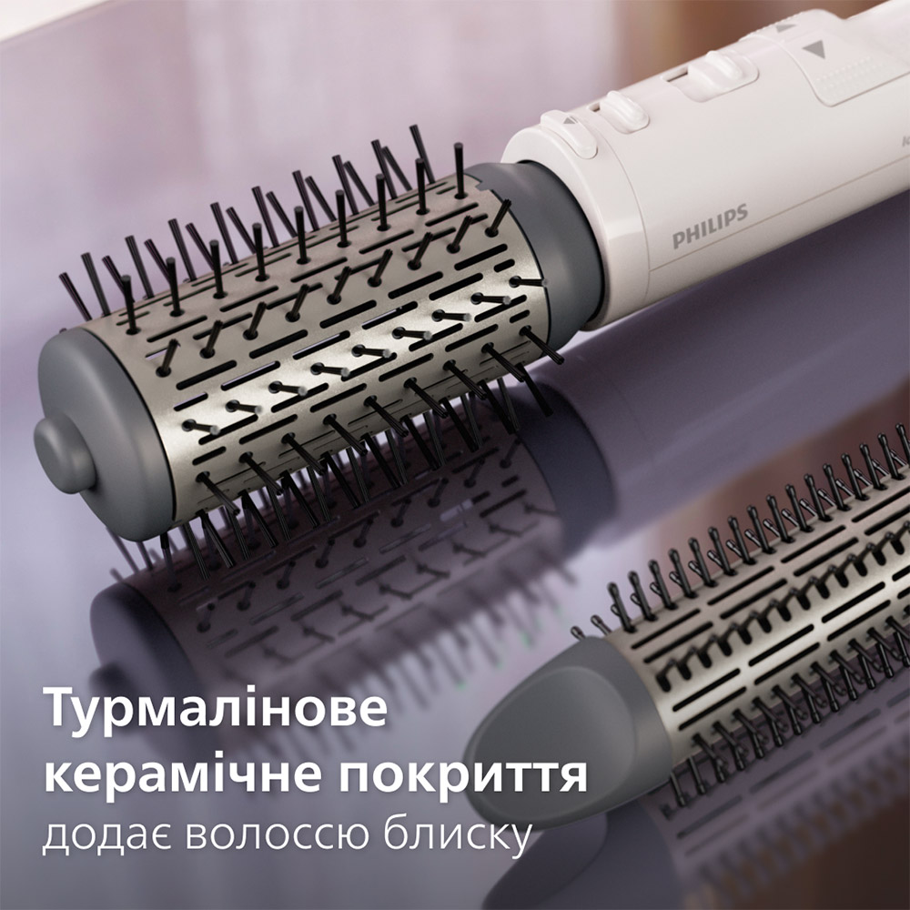 Фен-щетка PHILIPS BHA710/00 Особенности вращение насадки