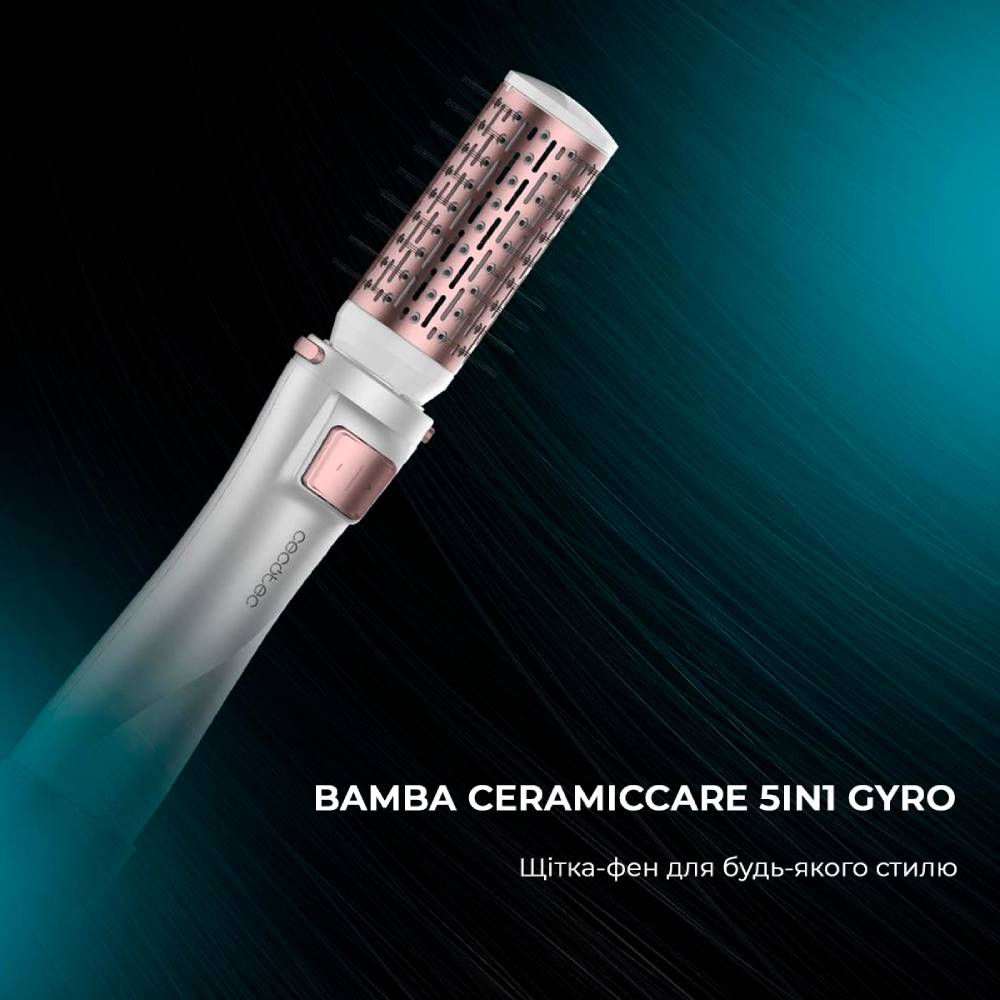 Фен-щітка CECOTEC CeramicCare 5in1 Gyro (CCTC-04241) Довжина шнура 1.8