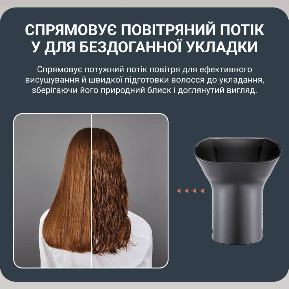 Фен-щітка ROWENTA CF6330F0 Фен-щітка ROWENTA CF6330F0 Особливості захист від перегріву