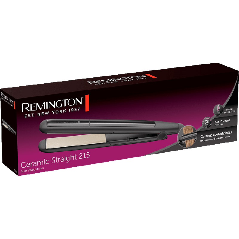 Випрямляч REMINGTON S1370 Ceramic Straight 215 Розмір пластин 110 х 25